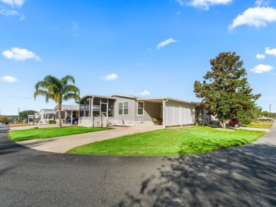 This high end Manufactured home on an Ultimately landscaped on Water Oak Country Club Estates in Florida - for sale on GolfHomes.com, golf home, golf lot