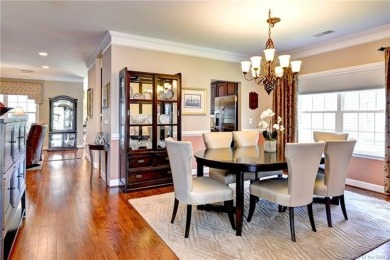A truly coveted *Christopher Wren* model overlooking the fairway on Colonial Heritage Golf Club in Virginia - for sale on GolfHomes.com, golf home, golf lot