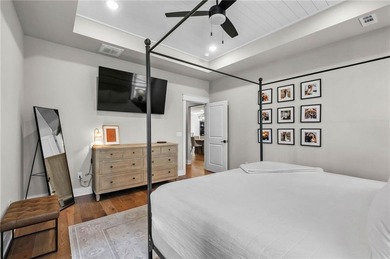 Situated perfectly on a rare FLAT double lot totaling over half on Bella Vista Country Club - Highlands in Arkansas - for sale on GolfHomes.com, golf home, golf lot