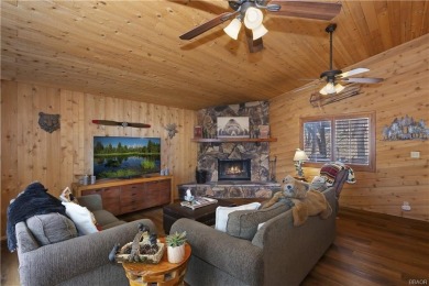 Nestled back from the road with an amazing private backyard is on Big Bear Mountain Ski and Golf Resort in California - for sale on GolfHomes.com, golf home, golf lot