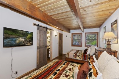 Nestled back from the road with an amazing private backyard is on Big Bear Mountain Ski and Golf Resort in California - for sale on GolfHomes.com, golf home, golf lot