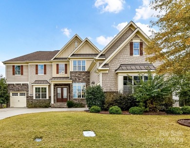 Expansive 6-bed home w finished walk-out basement, perfectly on The Palisades Country Club in North Carolina - for sale on GolfHomes.com, golf home, golf lot