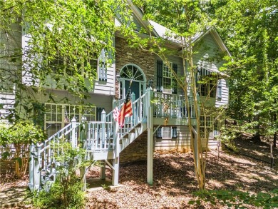 Come experience the ultimate lake lifestyle in this charming on The Highlands Course at Lake Arrowhead in Georgia - for sale on GolfHomes.com, golf home, golf lot