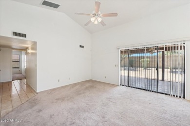 FRESH PAINT INSIDE AND NO MORE POPCORN CEILINGS! Spacious on The Lakes at Ahwatukee in Arizona - for sale on GolfHomes.com, golf home, golf lot