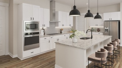 The Brandt by Stanley Martin combines smart design with everyday on Falls Village Golf Course in North Carolina - for sale on GolfHomes.com, golf home, golf lot