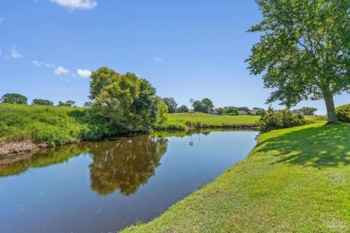 Charming Gulf Breeze brick home nestled in a picturesque setting on Tiger Point Golf and Country Club in Florida - for sale on GolfHomes.com, golf home, golf lot