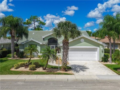 Custom Ibiza model POOL HOME on the 6th green with stunning on Herons Glen Golf and Country Club in Florida - for sale on GolfHomes.com, golf home, golf lot