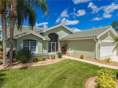 Custom Ibiza model POOL HOME on the 6th green with stunning on Herons Glen Golf and Country Club in Florida - for sale on GolfHomes.com, golf home, golf lot