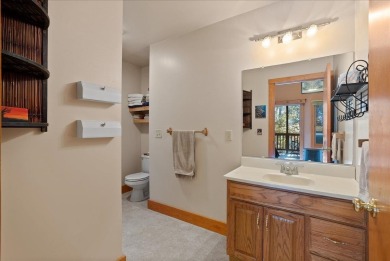Stunning Contemporary log home, private lot backing up to wooded on Woodstone Meadows Golf Course At Massanutten in Virginia - for sale on GolfHomes.com, golf home, golf lot