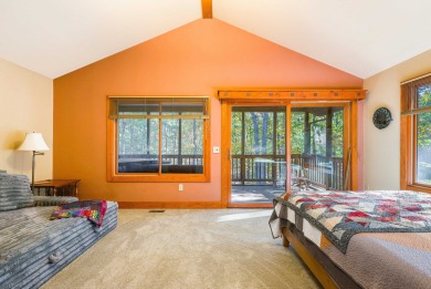 Stunning Contemporary log home, private lot backing up to wooded on Woodstone Meadows Golf Course At Massanutten in Virginia - for sale on GolfHomes.com, golf home, golf lot
