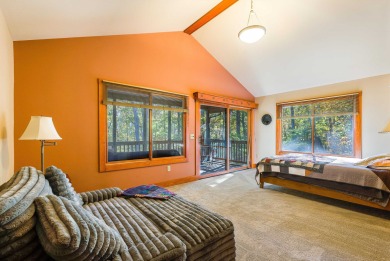 Stunning Contemporary log home, private lot backing up to wooded on Woodstone Meadows Golf Course At Massanutten in Virginia - for sale on GolfHomes.com, golf home, golf lot