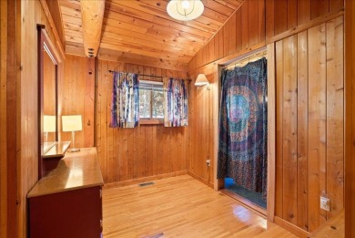 Stunning Contemporary log home, private lot backing up to wooded on Woodstone Meadows Golf Course At Massanutten in Virginia - for sale on GolfHomes.com, golf home, golf lot