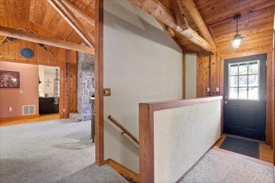 Stunning Contemporary log home, private lot backing up to wooded on Woodstone Meadows Golf Course At Massanutten in Virginia - for sale on GolfHomes.com, golf home, golf lot
