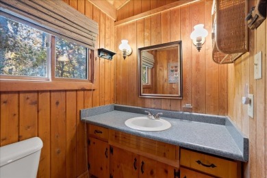 Stunning Contemporary log home, private lot backing up to wooded on Woodstone Meadows Golf Course At Massanutten in Virginia - for sale on GolfHomes.com, golf home, golf lot