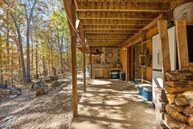 Stunning Contemporary log home, private lot backing up to wooded on Woodstone Meadows Golf Course At Massanutten in Virginia - for sale on GolfHomes.com, golf home, golf lot