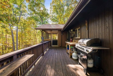 Stunning Contemporary log home, private lot backing up to wooded on Woodstone Meadows Golf Course At Massanutten in Virginia - for sale on GolfHomes.com, golf home, golf lot