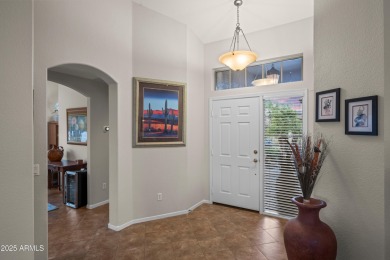 BEAUTIFUL MOUNTAIN & GOLF COURSE VIEWS...AND THE BEST SUNSET on Tuscany Falls At Pebble Creek in Arizona - for sale on GolfHomes.com, golf home, golf lot