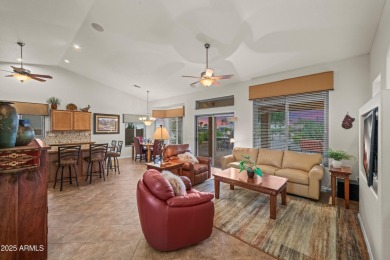 BEAUTIFUL MOUNTAIN & GOLF COURSE VIEWS...AND THE BEST SUNSET on Tuscany Falls At Pebble Creek in Arizona - for sale on GolfHomes.com, golf home, golf lot