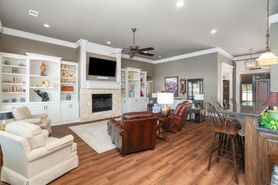 This gorgeous all-brick home with stone accents offers 3 on Isabella Golf Course  in Arkansas - for sale on GolfHomes.com, golf home, golf lot