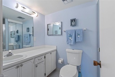 This METICULOUSLY MAINTAINED two bedroom, two bath condominium on San Carlos Golf Club in Florida - for sale on GolfHomes.com, golf home, golf lot