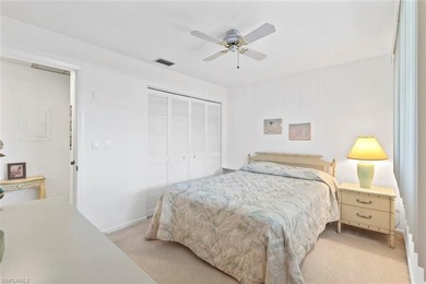 This METICULOUSLY MAINTAINED two bedroom, two bath condominium on San Carlos Golf Club in Florida - for sale on GolfHomes.com, golf home, golf lot