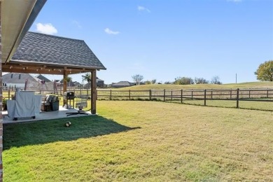 Gorgeous full brick home with open floor plan. This home on The Woods Golf Course in Oklahoma - for sale on GolfHomes.com, golf home, golf lot