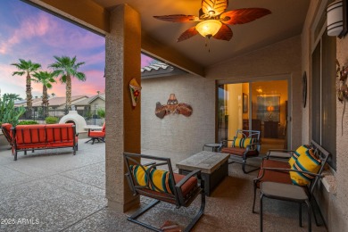 BEAUTIFUL MOUNTAIN & GOLF COURSE VIEWS...AND THE BEST SUNSET on Tuscany Falls At Pebble Creek in Arizona - for sale on GolfHomes.com, golf home, golf lot
