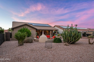 BEAUTIFUL MOUNTAIN & GOLF COURSE VIEWS...AND THE BEST SUNSET on Tuscany Falls At Pebble Creek in Arizona - for sale on GolfHomes.com, golf home, golf lot