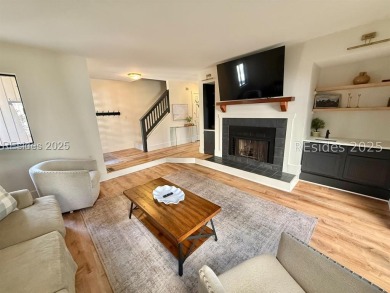 This beautifully renovated 3BR, 3.5BA end-unit villa in on Shipyard Golf Club in South Carolina - for sale on GolfHomes.com, golf home, golf lot