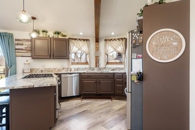 Exceptional golf course property featuring a unique 3 bedroom, 3 on Ledges Golf Course in Illinois - for sale on GolfHomes.com, golf home, golf lot