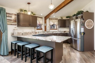 Exceptional golf course property featuring a unique 3 bedroom, 3 on Ledges Golf Course in Illinois - for sale on GolfHomes.com, golf home, golf lot