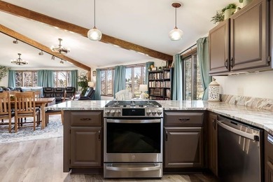 Exceptional golf course property featuring a unique 3 bedroom, 3 on Ledges Golf Course in Illinois - for sale on GolfHomes.com, golf home, golf lot