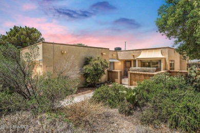 Spacious and bright 2-bed, 2-bath Southwestern-style home just on Sonoma Ranch Golf Course in New Mexico - for sale on GolfHomes.com, golf home, golf lot