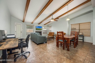 Spacious and bright 2-bed, 2-bath Southwestern-style home just on Sonoma Ranch Golf Course in New Mexico - for sale on GolfHomes.com, golf home, golf lot