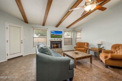 Spacious and bright 2-bed, 2-bath Southwestern-style home just on Sonoma Ranch Golf Course in New Mexico - for sale on GolfHomes.com, golf home, golf lot