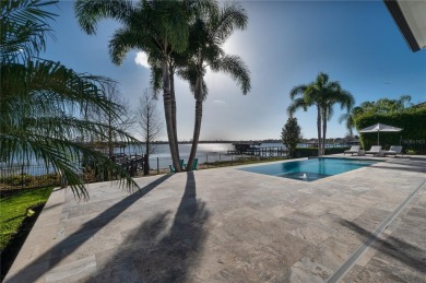 This fully furnished masterpiece of a home is located within the on The Golden Bear Club At Keenes Pointe in Florida - for sale on GolfHomes.com, golf home, golf lot