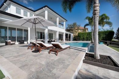 This fully furnished masterpiece of a home is located within the on The Golden Bear Club At Keenes Pointe in Florida - for sale on GolfHomes.com, golf home, golf lot