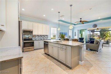 Welcome to luxury living in this rarely offered 2,251 sq. ft on Pelican Preserve Golf Club in Florida - for sale on GolfHomes.com, golf home, golf lot