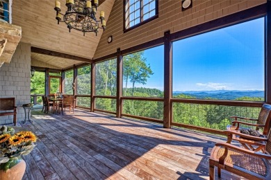 Enjoy sweeping long range  vistas from nearly every room of this on Old Edwards Club in North Carolina - for sale on GolfHomes.com, golf home, golf lot