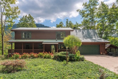 This warm and inviting, solidly built custom log home offers so on Waynesville Country Club Inn in North Carolina - for sale on GolfHomes.com, golf home, golf lot