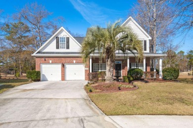 This charming traditional-style home, built in 2001, is situated on Crowfield Golf and Country Club in South Carolina - for sale on GolfHomes.com, golf home, golf lot