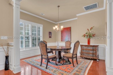 This Riverwalk floorplan shows like a model and is move in ready on Hampton Pointe Golf Course in South Carolina - for sale on GolfHomes.com, golf home, golf lot