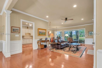 This Riverwalk floorplan shows like a model and is move in ready on Hampton Pointe Golf Course in South Carolina - for sale on GolfHomes.com, golf home, golf lot