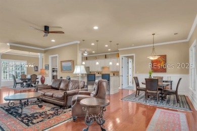 This Riverwalk floorplan shows like a model and is move in ready on Hampton Pointe Golf Course in South Carolina - for sale on GolfHomes.com, golf home, golf lot