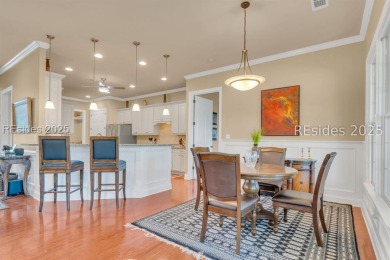 This Riverwalk floorplan shows like a model and is move in ready on Hampton Pointe Golf Course in South Carolina - for sale on GolfHomes.com, golf home, golf lot