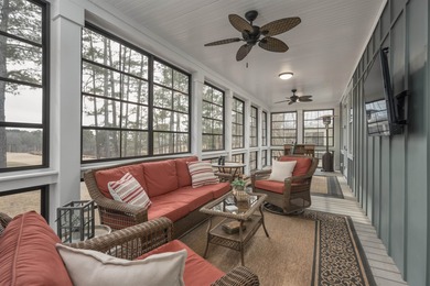 CHARMING LOCK AND LEAVE GOLF COTTAGE ON THE 12TH HOLE OF THE on Reynolds Lake Oconee - The Landing in Georgia - for sale on GolfHomes.com, golf home, golf lot