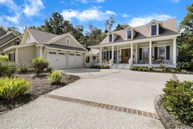 Built in 2018, this stunning home is perfectly situated on a on Oldfield Golf Club in South Carolina - for sale on GolfHomes.com, golf home, golf lot