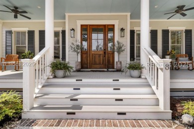 Built in 2018, this stunning home is perfectly situated on a on Oldfield Golf Club in South Carolina - for sale on GolfHomes.com, golf home, golf lot