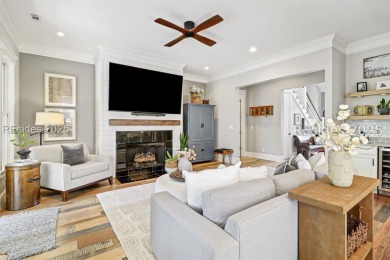 Built in 2018, this stunning home is perfectly situated on a on Oldfield Golf Club in South Carolina - for sale on GolfHomes.com, golf home, golf lot