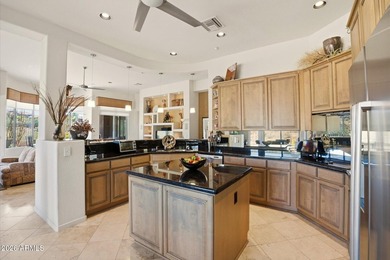 Fabulous single-level home by Toll Brothers (La Jolla - extended on Sanctuary Golf Course At WestWorld in Arizona - for sale on GolfHomes.com, golf home, golf lot